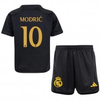 Echipament fotbal Real Madrid Luka Modric #10 Tricou Treilea 2023-24 pentru copii maneca scurta (+ Pantaloni scurti)